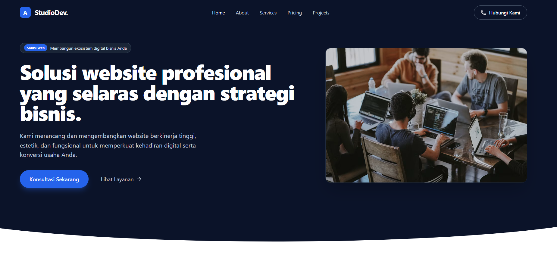 Landing Page